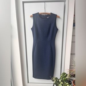 BNWT Karl Lagerfeld Navy Blue Dress